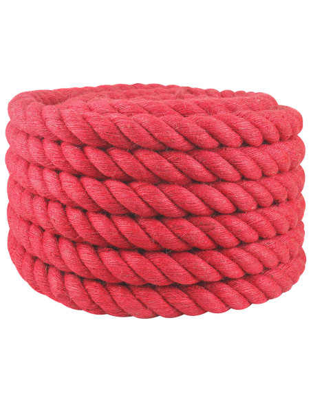 Corda di Juta Rosso 100% juta Tossa