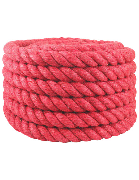 Corda di Juta Rosso 100% juta Tossa