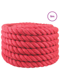 Corda di Juta Rosso 100% juta Tossa 2