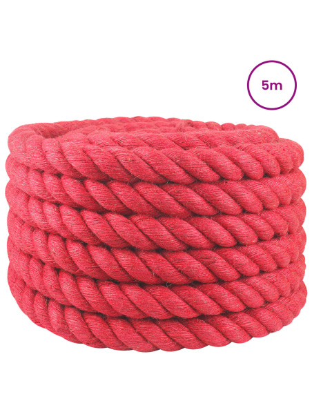 Corda di Juta Rosso 100% juta Tossa