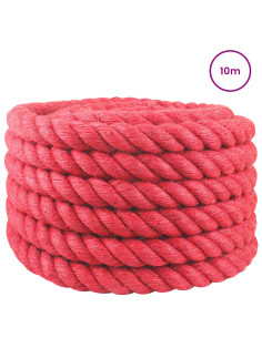 Corda di Juta Rosso 100% juta Tossa 2