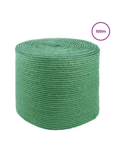 Corda di Juta Verde 100% juta Tossa