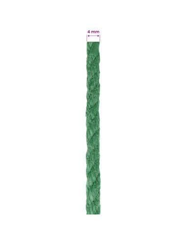 Corda di Juta Verde 100% juta Tossa