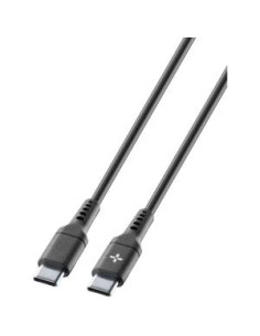 Cellularline Ploos Cavo USB-C a USB-C 1m Nero