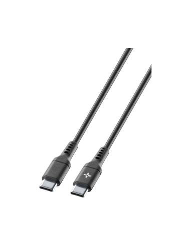 Cellularline Ploos Cavo USB-C a USB-C 1m Nero