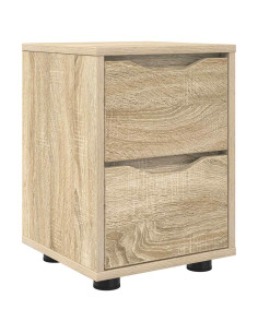 Comodino Rovere Sonoma 30,5 x 30 x 43 cm Legno multistrato 2