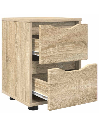 Comodino Rovere Sonoma 30,5 x 30 x 43 cm Legno multistrato