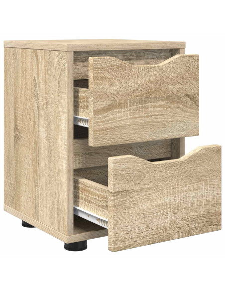 Comodino Rovere Sonoma 30,5 x 30 x 43 cm Legno multistrato