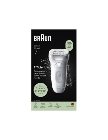 Braun Epilatore Elettrico Silk-pil 7 SE7000 Silver