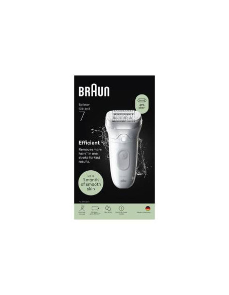 Braun Epilatore Elettrico Silk-pil 7 SE7000 Silver