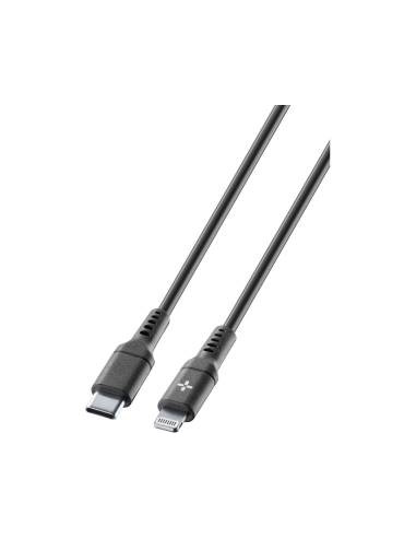 Cellularline Ploos Cavo USB-C a Lightning 1m Nero