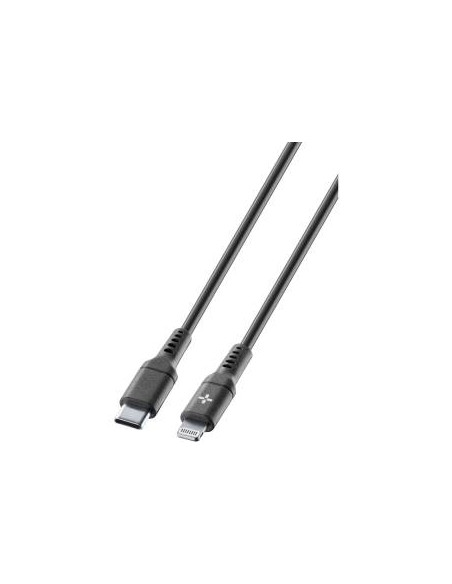 Cellularline Ploos Cavo USB-C a Lightning 1m Nero