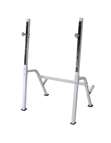 Panca Multifunzione con Rack Bilanciere e Set Manubri 90 kg