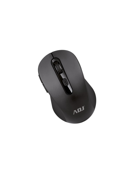 MOUSE WIRELESS OTTICO EVO PURE BK 1600 DPI 6 TASTI CON RICEVITORE ADJ
