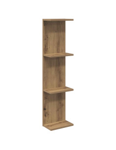 Scaffale da parete Rovere Artigianale 25 x 15 x 100 cm