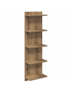 Scaffale da parete Rovere Artigianale 30 x 15 x 100 cm
