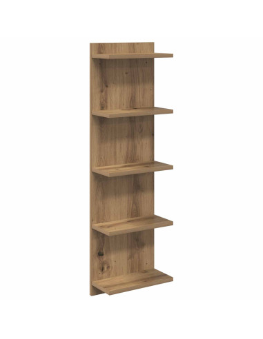 Scaffale da parete Rovere Artigianale 30 x 15 x 100 cm
