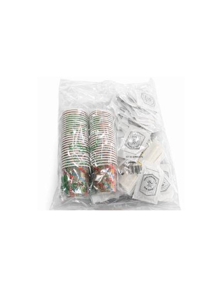 Poppy Kit Accessori 50pz Bicch.+Bus.Zucc+Palette