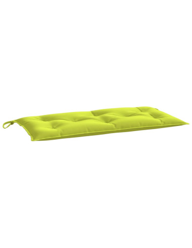 Cuscino per Panca Verde Brillante 100x50x7 cm in Tessuto Oxford