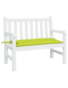 Cuscino per Panca Verde Brillante 100x50x7 cm in Tessuto Oxford 2