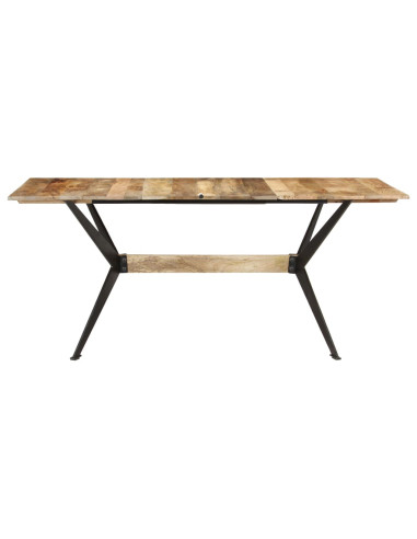 Tavolo da Pranzo 180x90x76 cm in Legno Massello di Mango