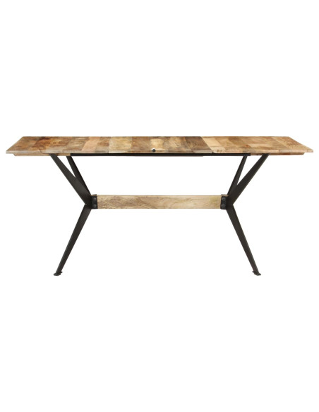 Tavolo da Pranzo 180x90x76 cm in Legno Massello di Mango