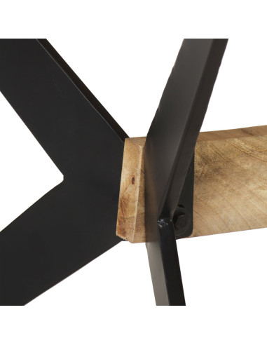 Tavolo da Pranzo 180x90x76 cm in Legno Massello di Mango