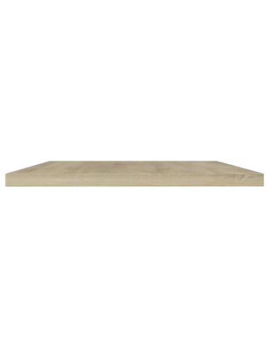 Ripiani per Libreria 8pz Rovere Sonoma 40x30x1,5cm Multistrato