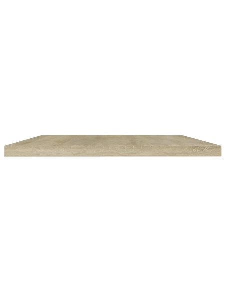 Ripiani per Libreria 8pz Rovere Sonoma 40x30x1,5cm Multistrato