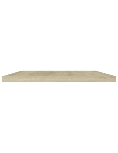 Ripiani per Libreria 8pz Rovere Sonoma 60x40x1,5cm Multistrato