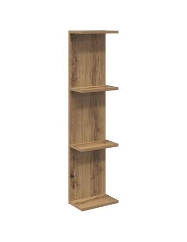 Scaffale da parete Rovere Artigianale 22 x 15 x 100 cm