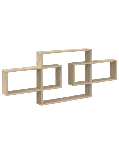 Scaffale da parete Rovere Sonoma 130 x 10 x 50 cm