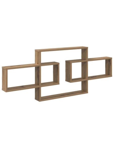 Scaffale da parete Rovere Artigianale 130 x 10 x 50 cm