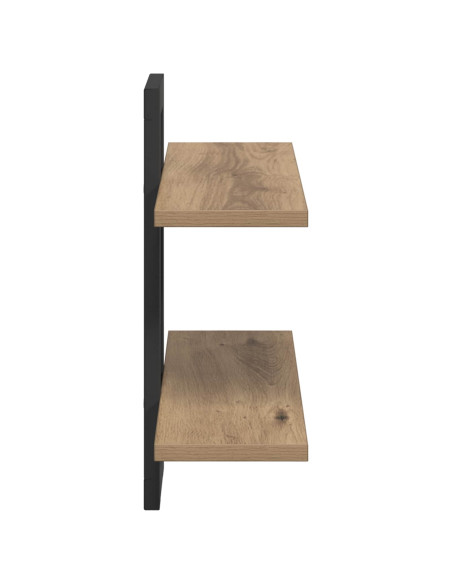 Scaffali flottanti Rovere Artigianale 40 x 15 x 40 cm