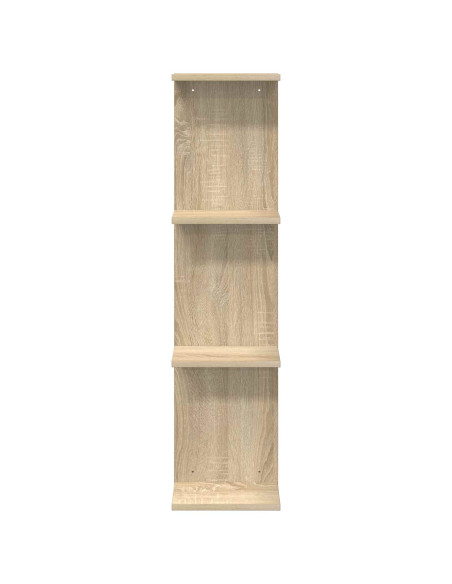 Scaffale da parete Rovere Sonoma 22 x 15 x 100 cm