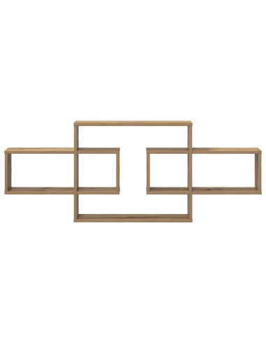 Scaffale da parete Rovere Artigianale 130 x 10 x 50 cm