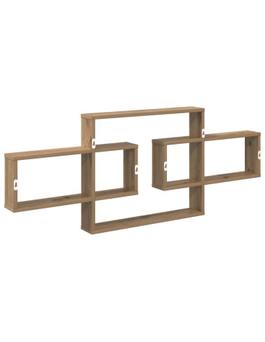 Scaffale da parete Rovere Artigianale 130 x 10 x 50 cm