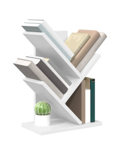 Scaffale per Libri a Forma di Albero 3 Strati 30 x 18 x 40 cm 2