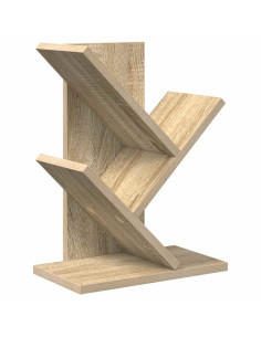 Scaffale per Libri a Forma di Albero 3 Strati 30 x 18 x 40 cm 2