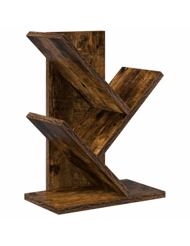 Scaffale per Libri a Forma di Albero 3 Strati 30 x 18 x 40 cm