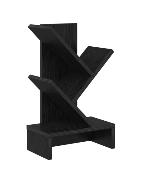 Scaffale per Libri a Forma di Albero 3 Strati 30 x 18 x 48 cm