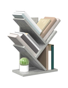 Scaffale per Libri a Forma di Albero 3 Strati 30 x 18 x 40 cm 2