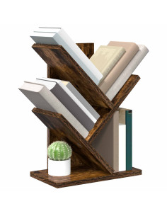 Scaffale per Libri a Forma di Albero 3 Strati 30 x 18 x 40 cm 2