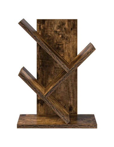 Scaffale per Libri a Forma di Albero 3 Strati 30 x 18 x 40 cm