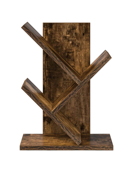 Scaffale per Libri a Forma di Albero 3 Strati 30 x 18 x 40 cm