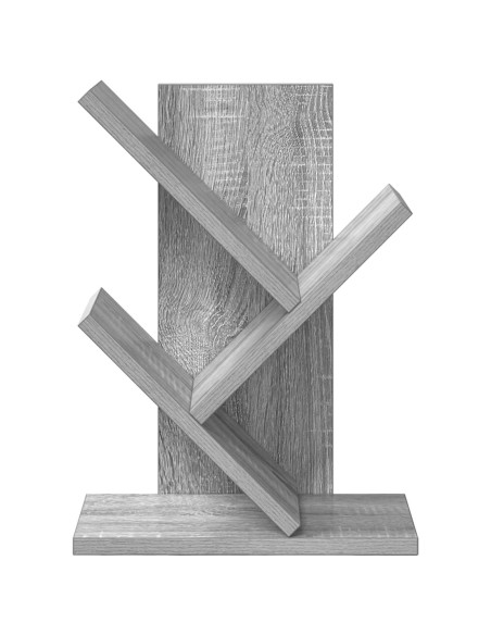 Scaffale per Libri a Forma di Albero 3 Strati 30 x 18 x 40 cm