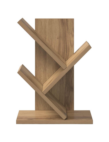 Scaffale per Libri a Forma di Albero 3 Strati 30 x 18 x 40 cm