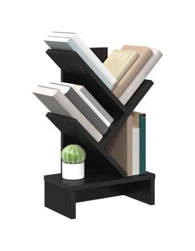 Scaffale per Libri a Forma di Albero 3 Strati 30 x 18 x 48 cm
