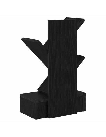 Scaffale per Libri a Forma di Albero 3 Strati 30 x 18 x 48 cm