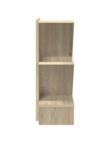 Scaffale per Libri a Forma di Albero 3 Strati 30 x 18 x 48 cm